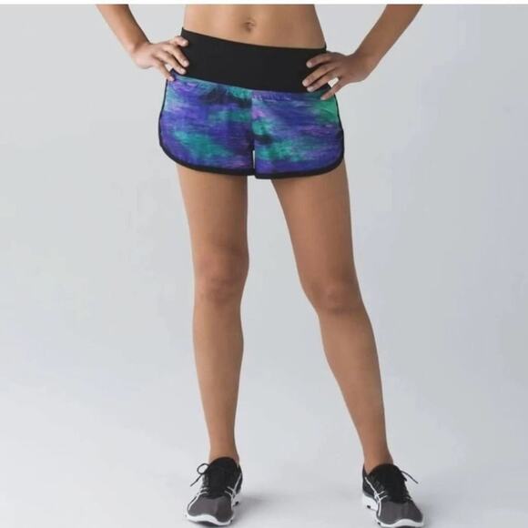 Lululemon Drop It Low Short Rio Nights Multi Size 4 - Picture 1 of 10